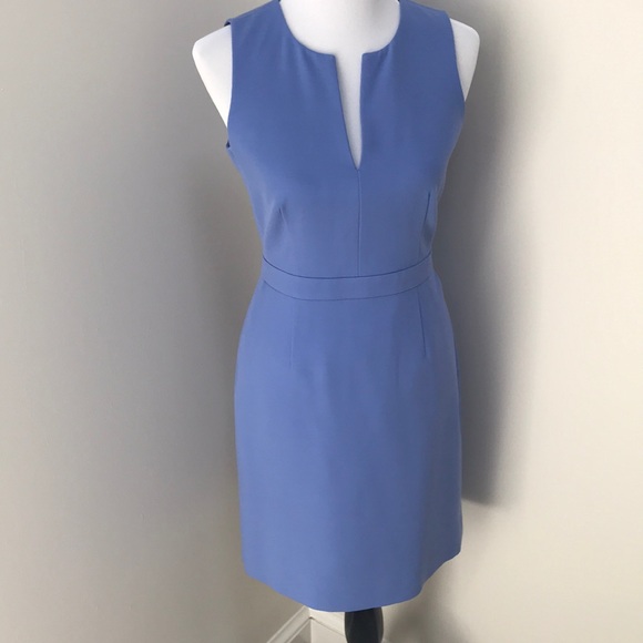 periwinkle sheath dress